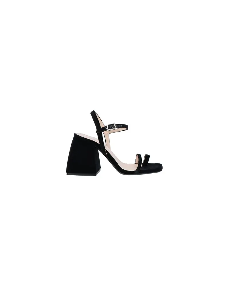NODALETO SCHUHE - Sandalenauf YOOX.COM Schwarz