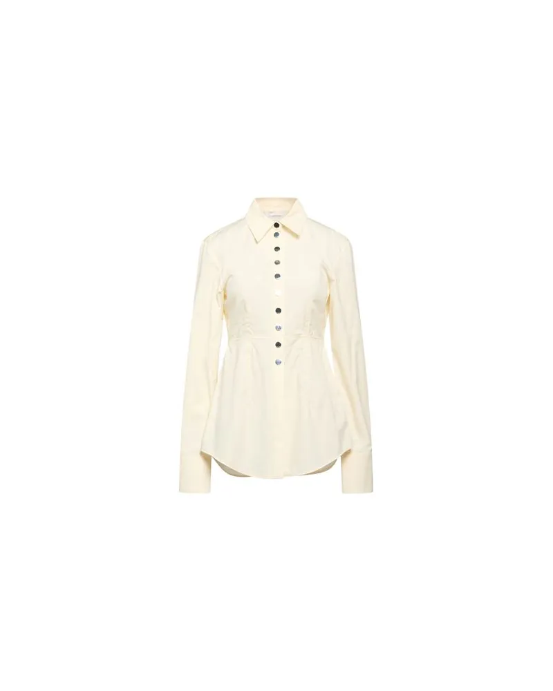 SPORTMAX TOPS - Hemdenauf YOOX.COM Cremeweiß