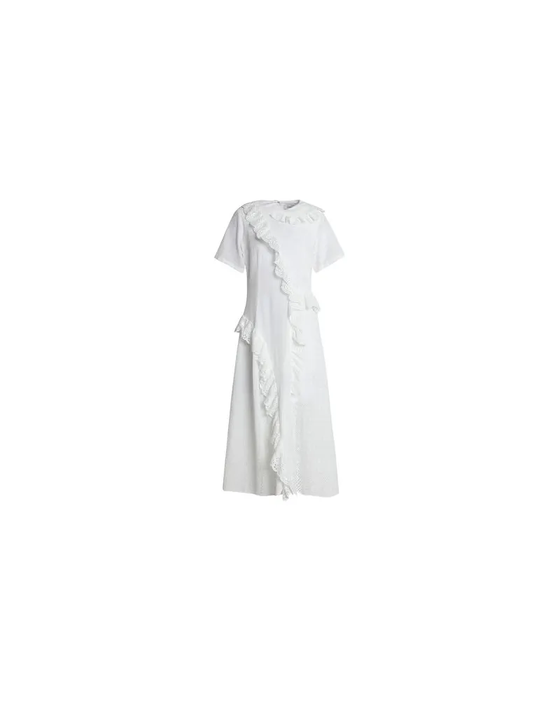 GOEN.J KLEIDER - Midi-Kleiderauf YOOX.COM Weiß