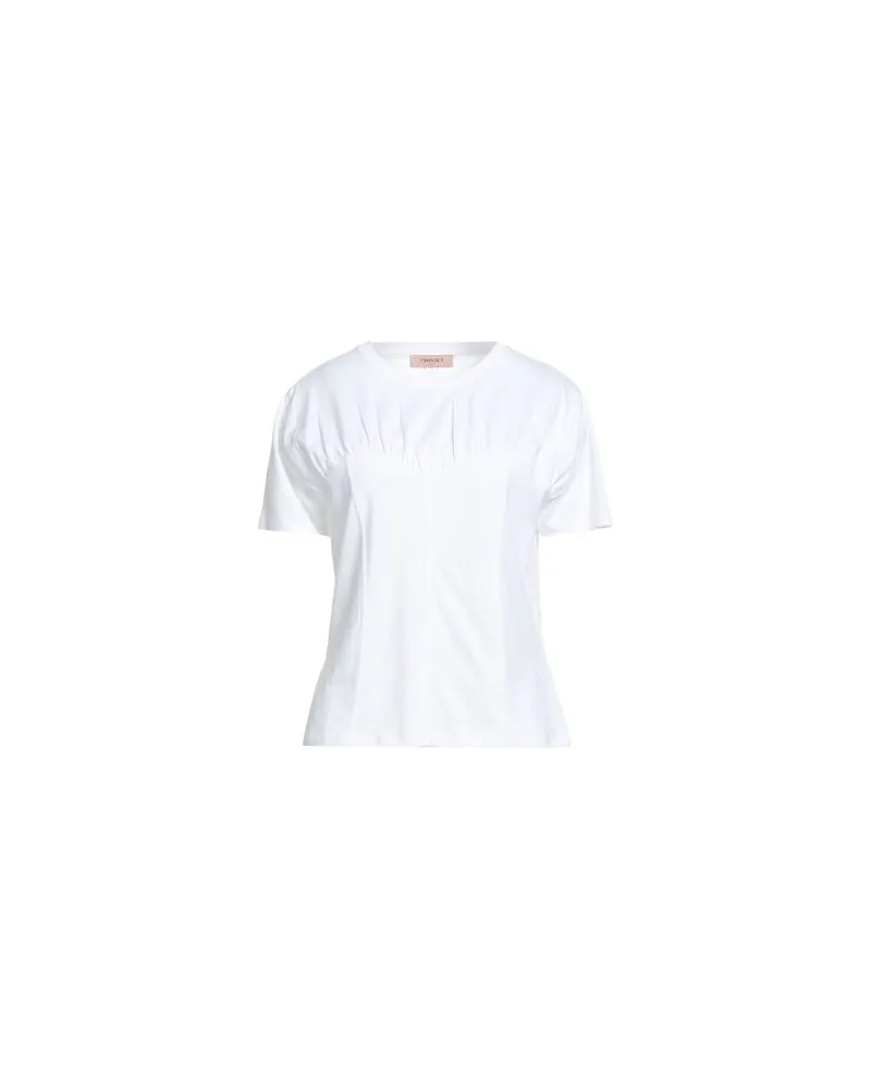 Twin-Set TOPS - T-shirtsauf YOOX.COM Weiß