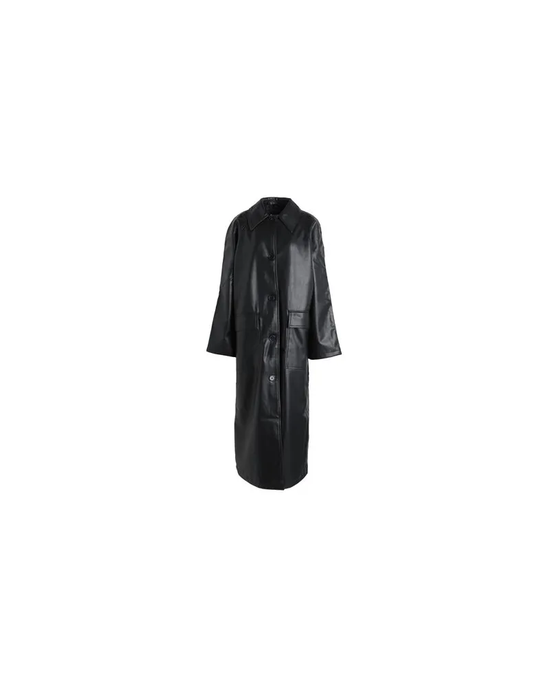 Topshop JACKEN & MÄNTEL - Mäntelauf YOOX.COM Schwarz