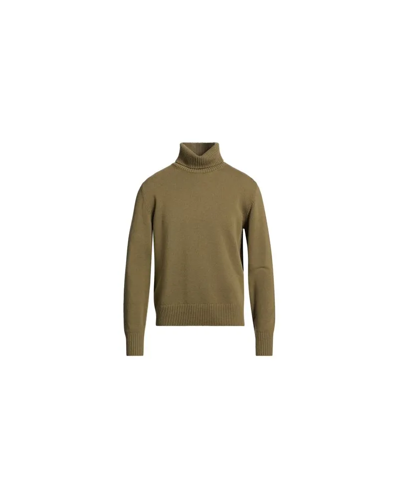 Herno STRICKWAREN - Rollkragenpulloverauf YOOX.COM Militärgrün