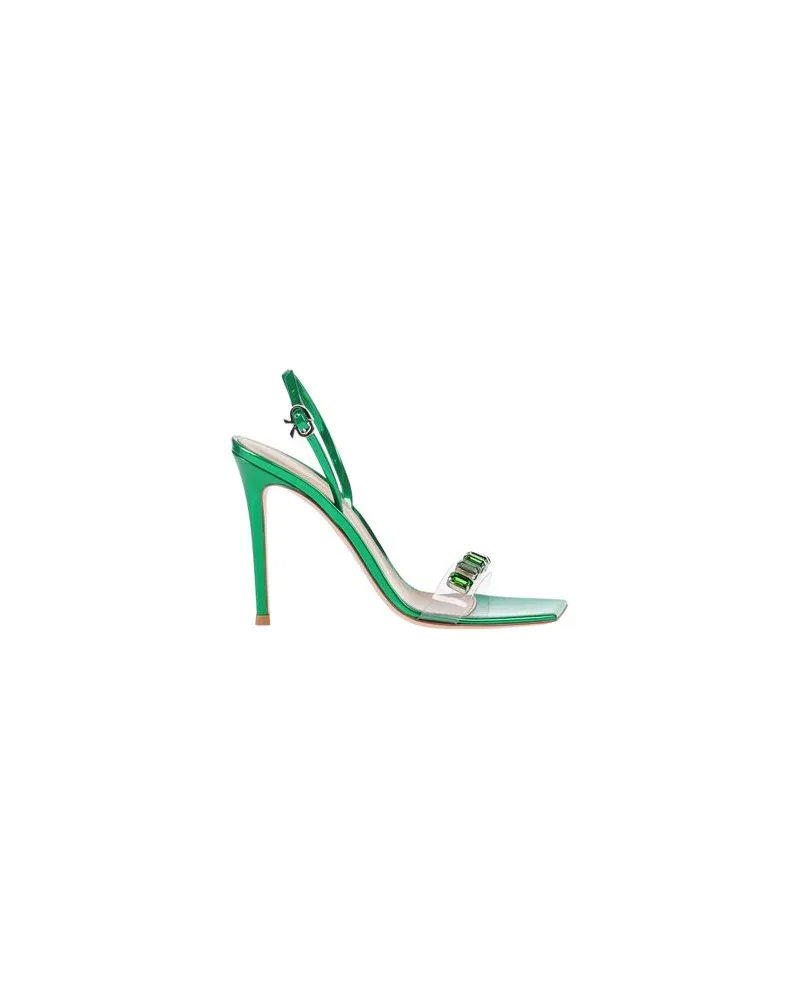 Gianvito Rossi SCHUHE - Sandalenauf YOOX.COM Grün