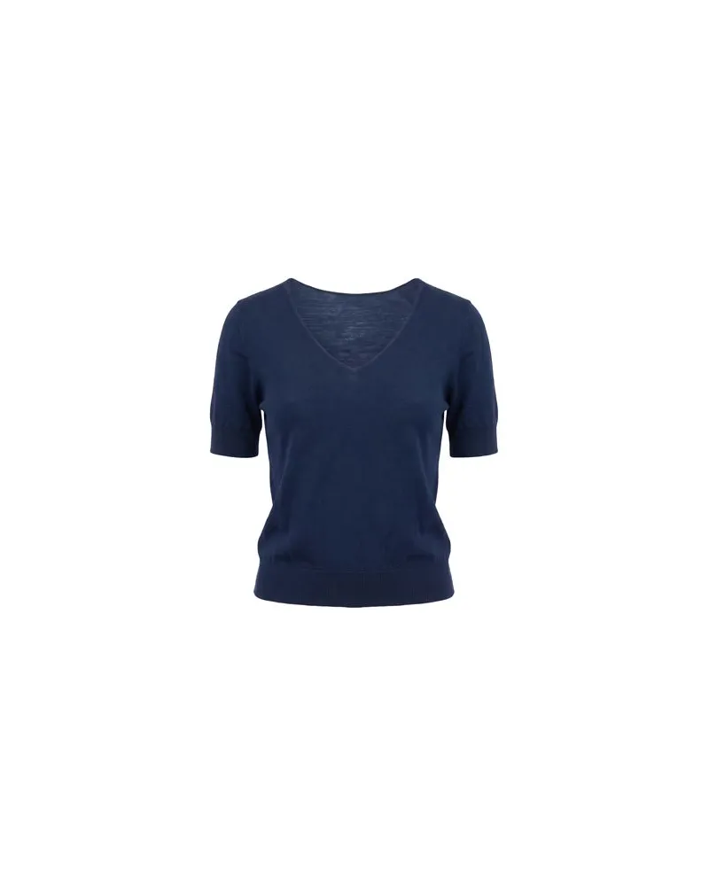 Roberto Collina STRICKWAREN - Pulloverauf YOOX.COM Marineblau