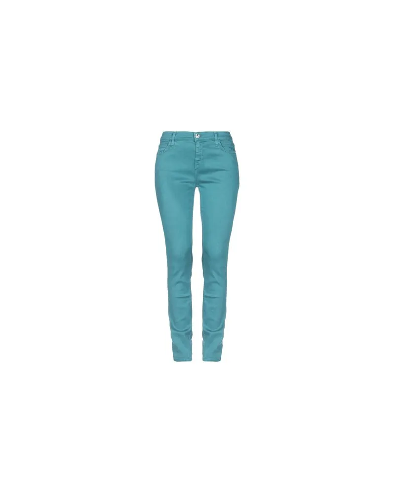 Kaos HOSEN & RÖCKE - Jeanshosenauf YOOX.COM Aquamarin