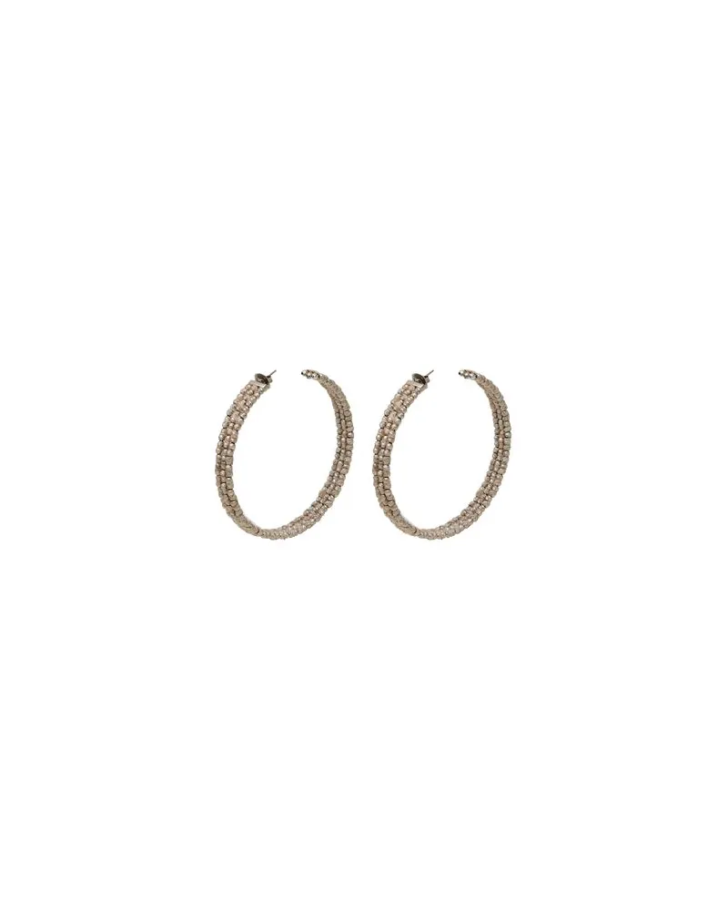 Brunello Cucinelli SCHMUCK und UHREN - Ohrringeauf YOOX.COM Maulwurfsgrau