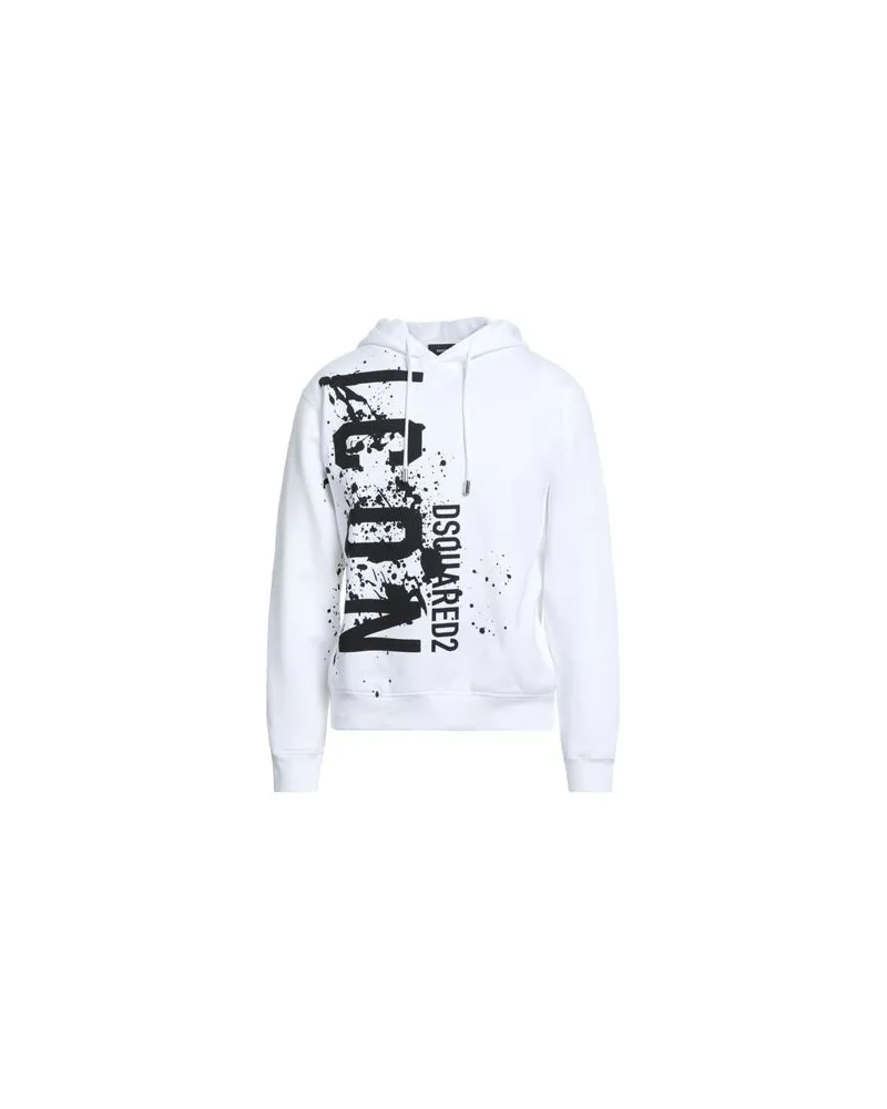 Dsquared2 ICON - TOPS - Sweatshirtsauf YOOX.COM Weiß