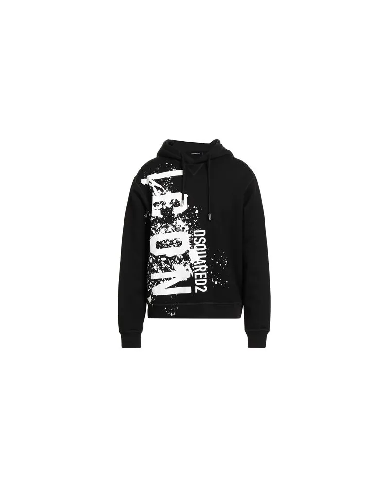 Dsquared2 ICON - TOPS - Sweatshirtsauf YOOX.COM Schwarz