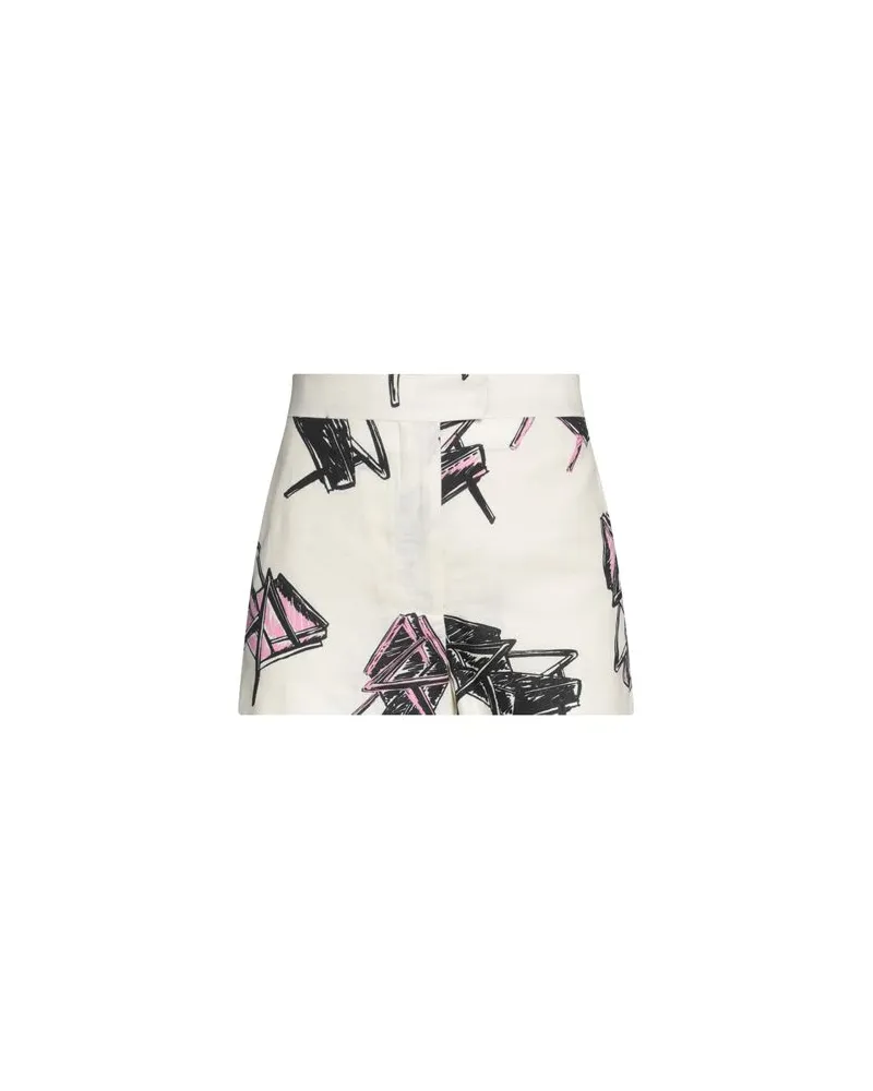 MSGM HOSEN & RÖCKE - Shorts & Bermudashortsauf YOOX.COM Cremeweiß