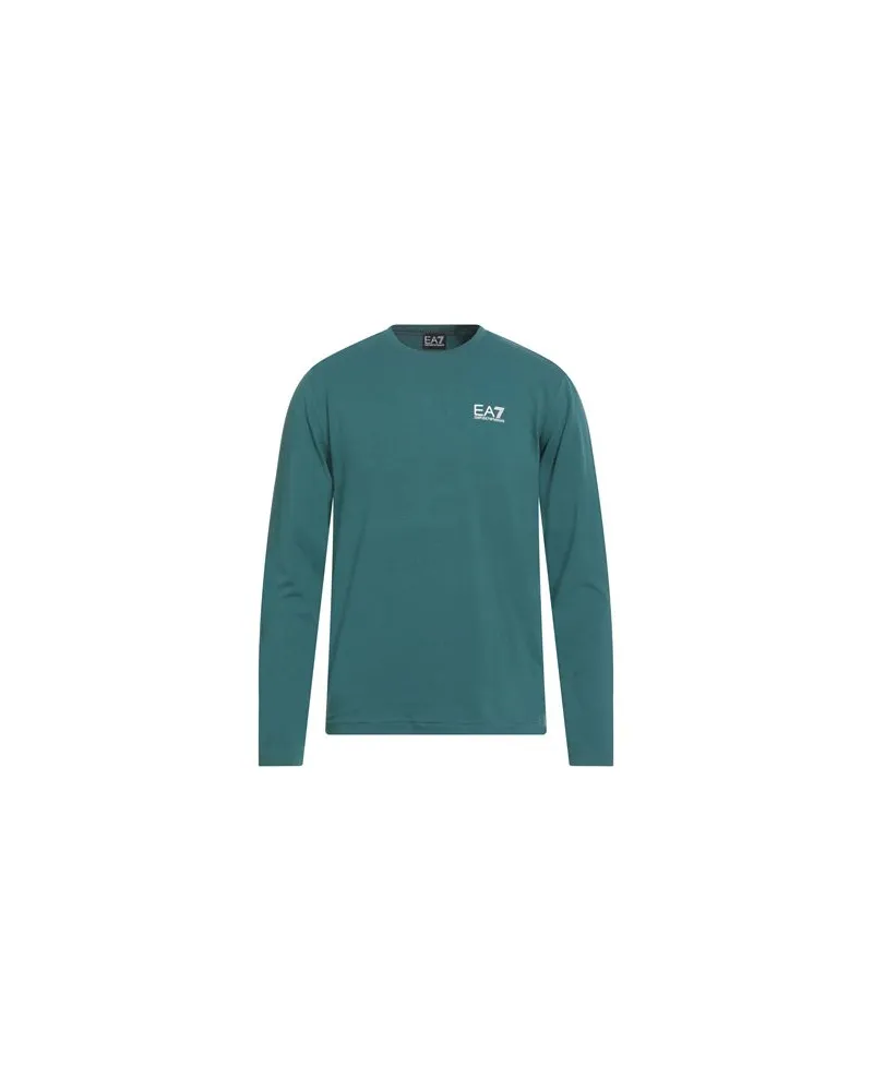 EA7 TOPS - T-shirtsauf YOOX.COM Smaragdgrün
