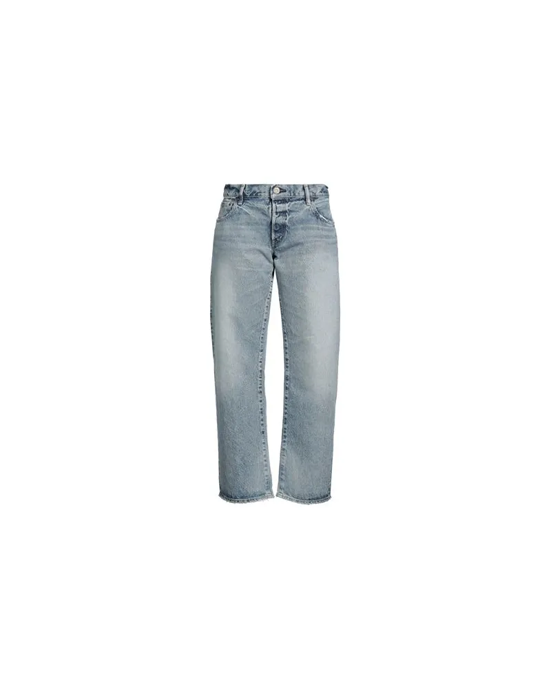 MOUSSY HOSEN & RÖCKE - Jeanshosenauf YOOX.COM Blau