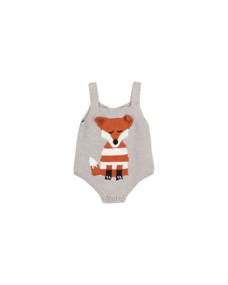 Stella McCartney Kids NEUGEBORENE - Strampelanzügeauf YOOX.COM Grau