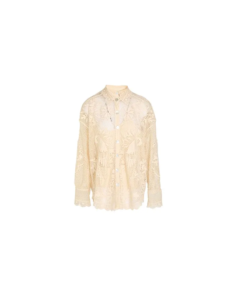 FARM Rio TOPS - Hemdenauf YOOX.COM Sand