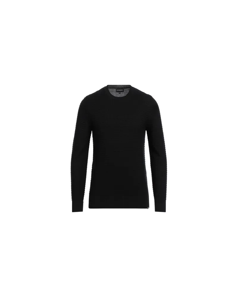 Emporio Armani STRICKWAREN - Pulloverauf YOOX.COM Schwarz