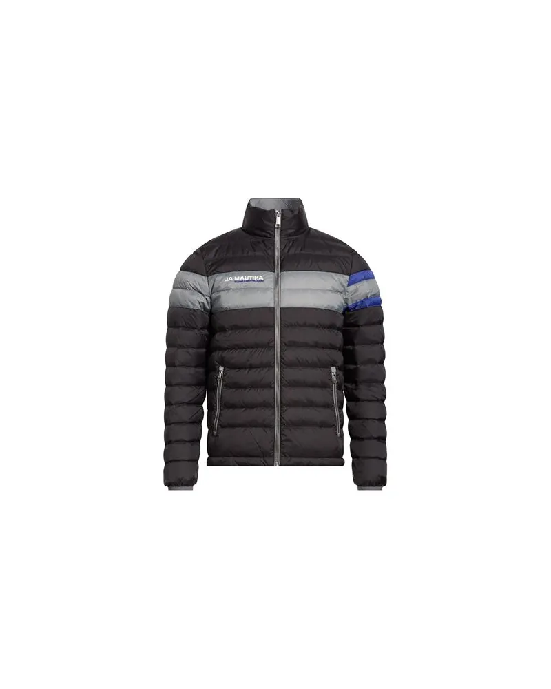 La Martina JACKEN & MÄNTEL - Pufferjacken & Daunenjackenauf YOOX.COM Schwarz