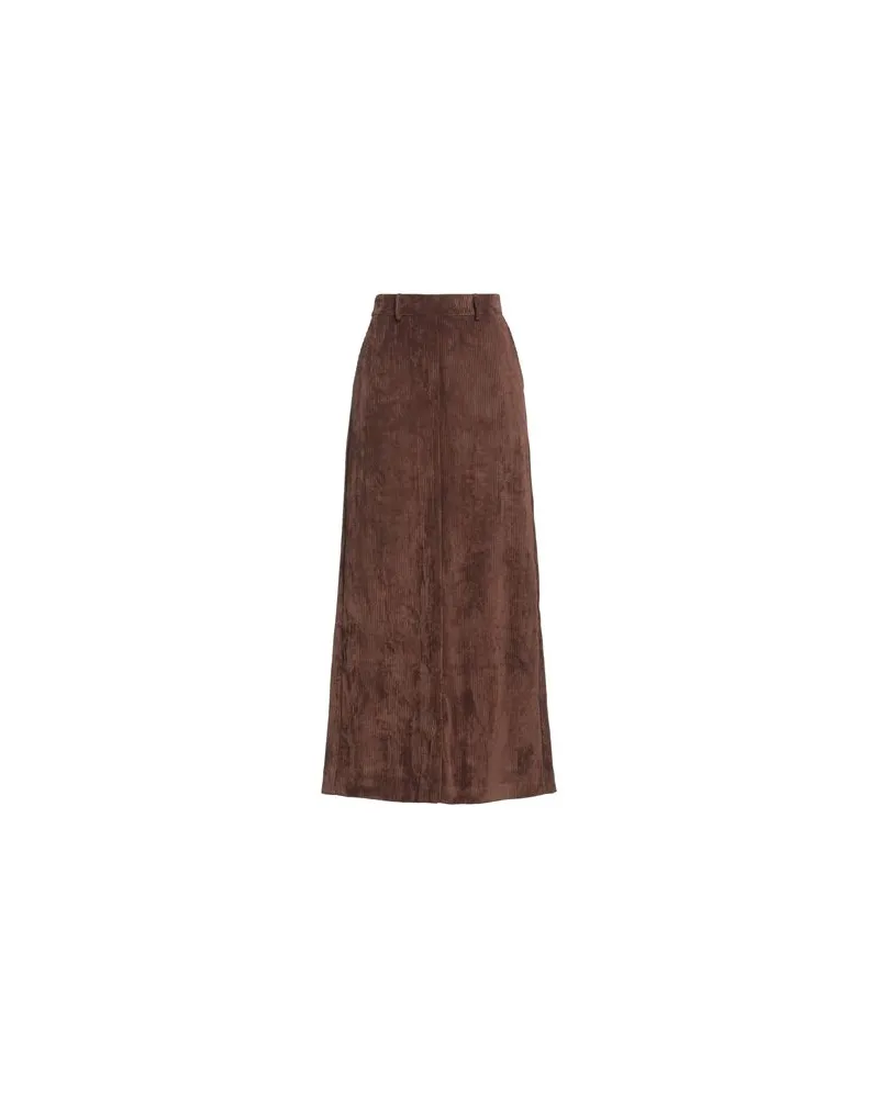 VICOLO HOSEN & RÖCKE - Maxi-Röckeauf YOOX.COM Schokobraun