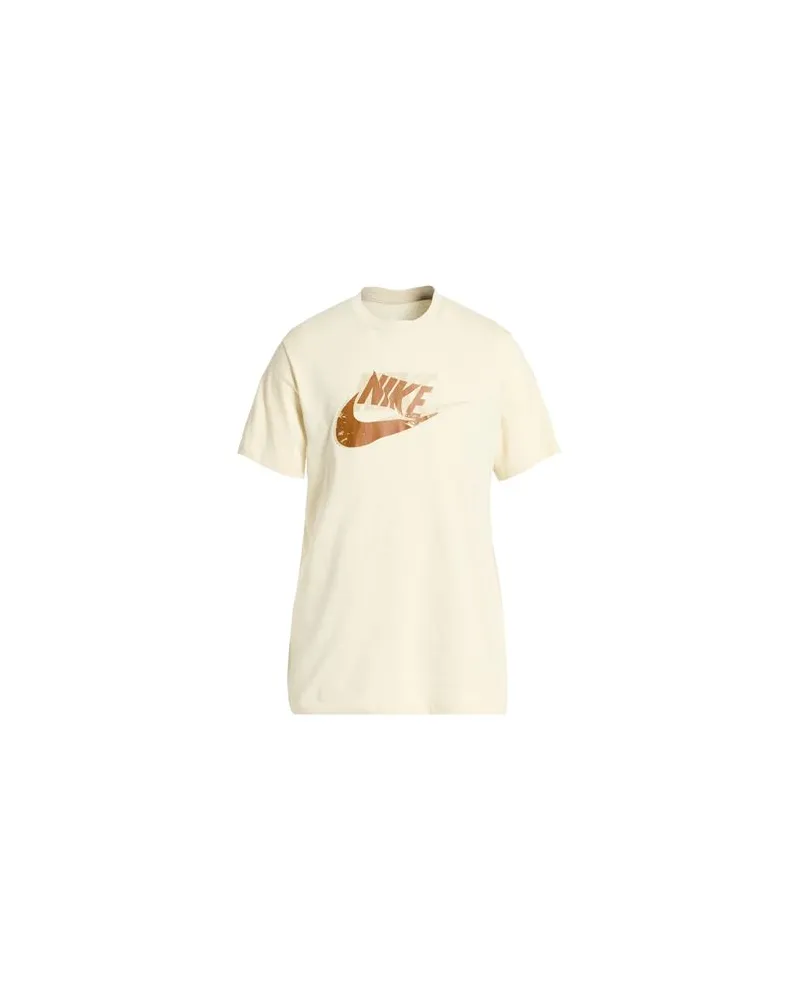 Nike TOPS - T-shirtsauf YOOX.COM Cremeweiß