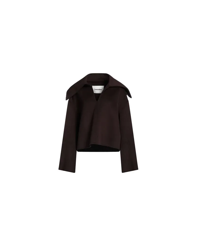 Nanushka TOPS - Sweatshirtsauf YOOX.COM Dunkelbraun