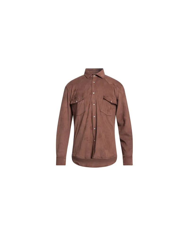 HOSIO TOPS - Hemdenauf YOOX.COM Braun