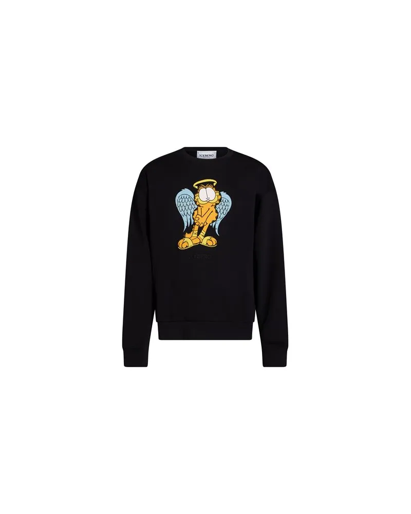 Iceberg TOPS - Sweatshirtsauf YOOX.COM Schwarz