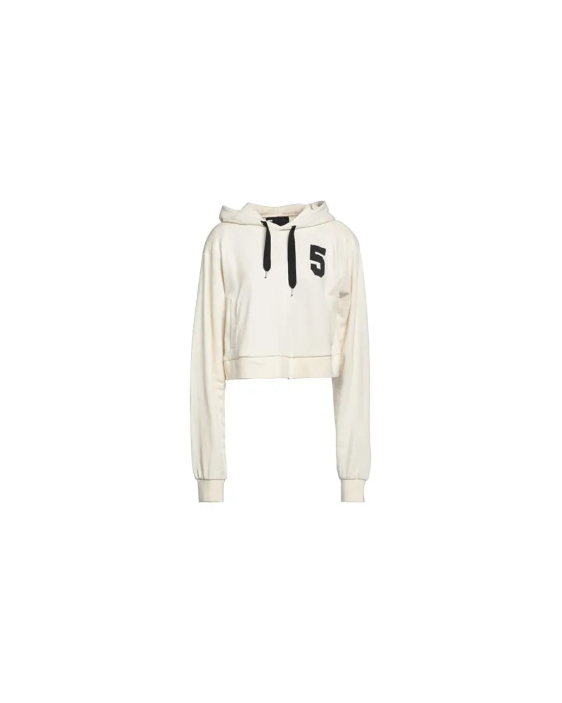5PREVIEW TOPS - Sweatshirtsauf YOOX.COM Cremeweiß