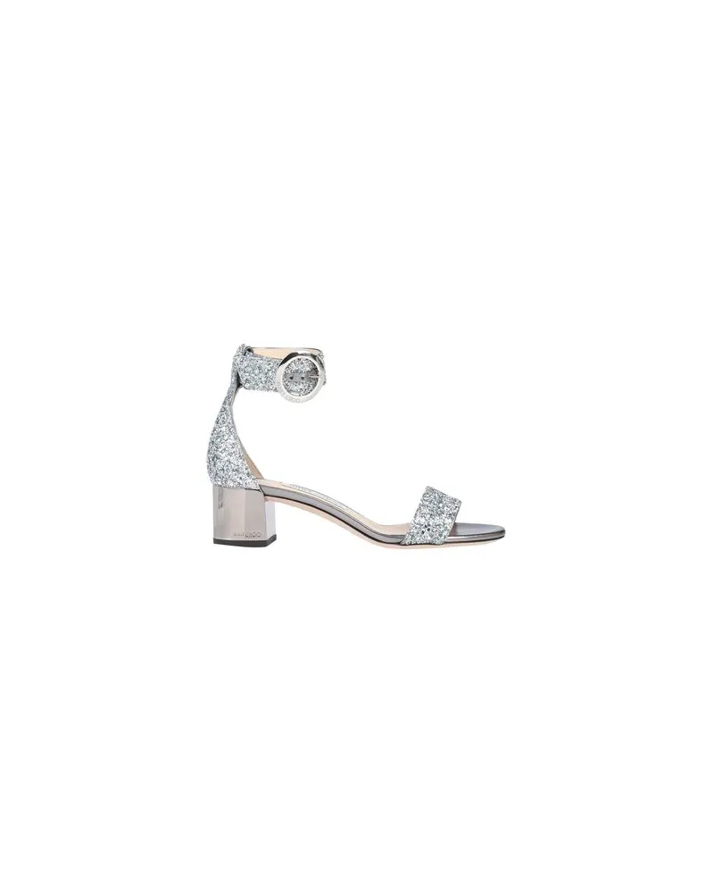 Jimmy Choo SCHUHE - Sandalenauf YOOX.COM Silber
