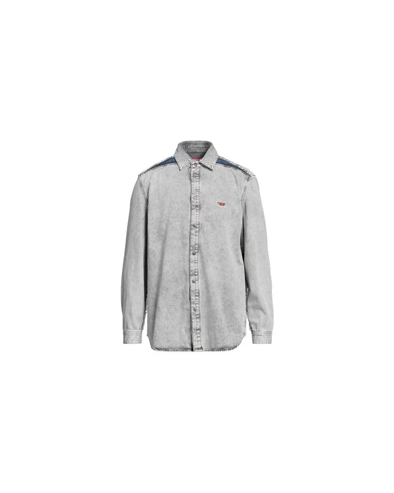Diesel TOPS - Jeanshemdenauf YOOX.COM Grau