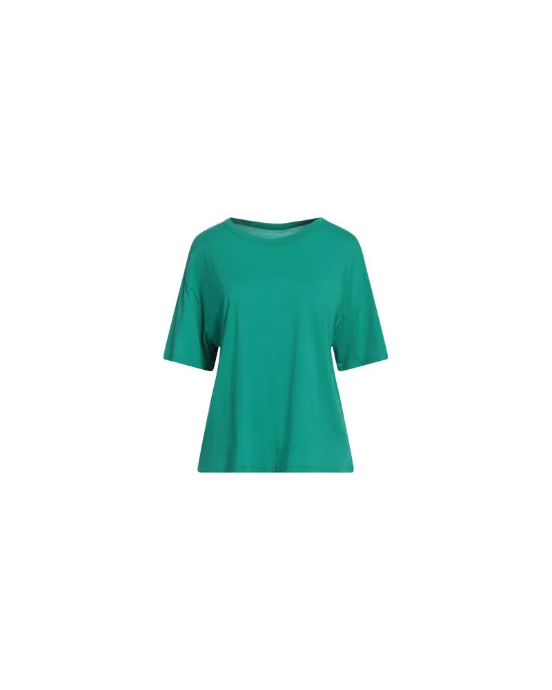 Majestic TOPS - T-shirtsauf YOOX.COM Smaragdgrün