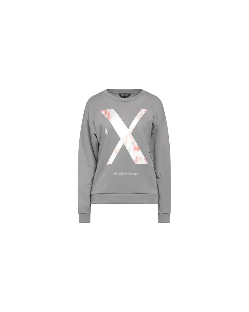Armani Exchange TOPS - Sweatshirtsauf YOOX.COM Grau