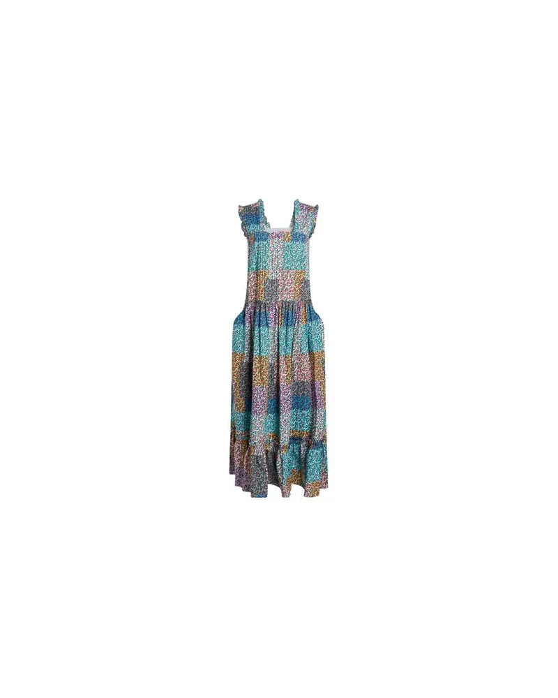 Kenzo KLEIDER - Maxi-Kleiderauf YOOX.COM Himmelblau