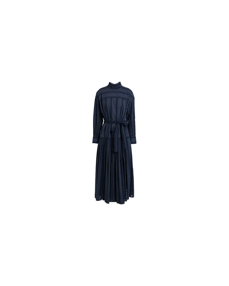 Ulla Johnson KLEIDER - Midi-Kleiderauf YOOX.COM Marineblau