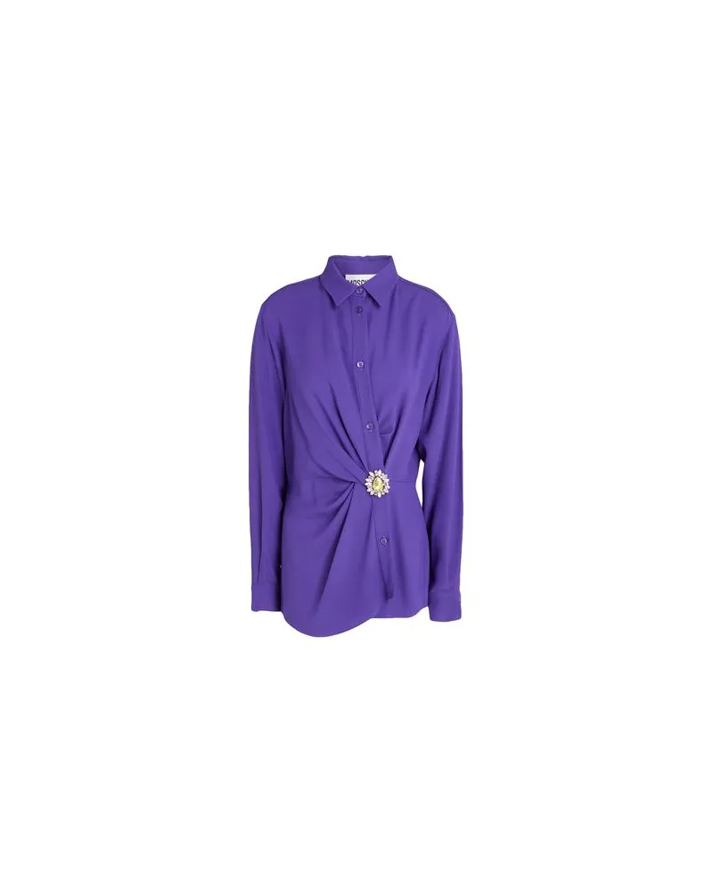 Moschino TOPS - Hemdenauf YOOX.COM Dunkelviolett