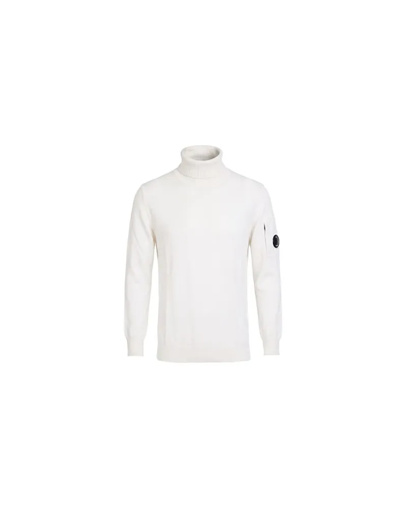 C.P. Company STRICKWAREN - Rollkragenpulloverauf YOOX.COM Weiß
