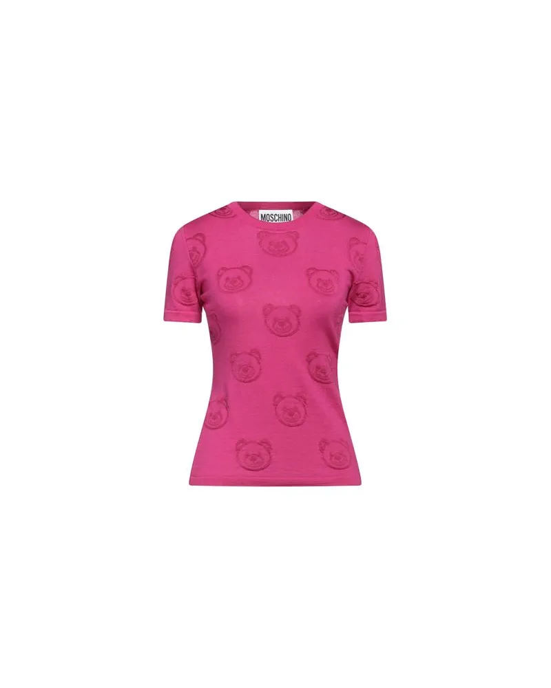 Moschino STRICKWAREN - Pulloverauf YOOX.COM Fuchsia