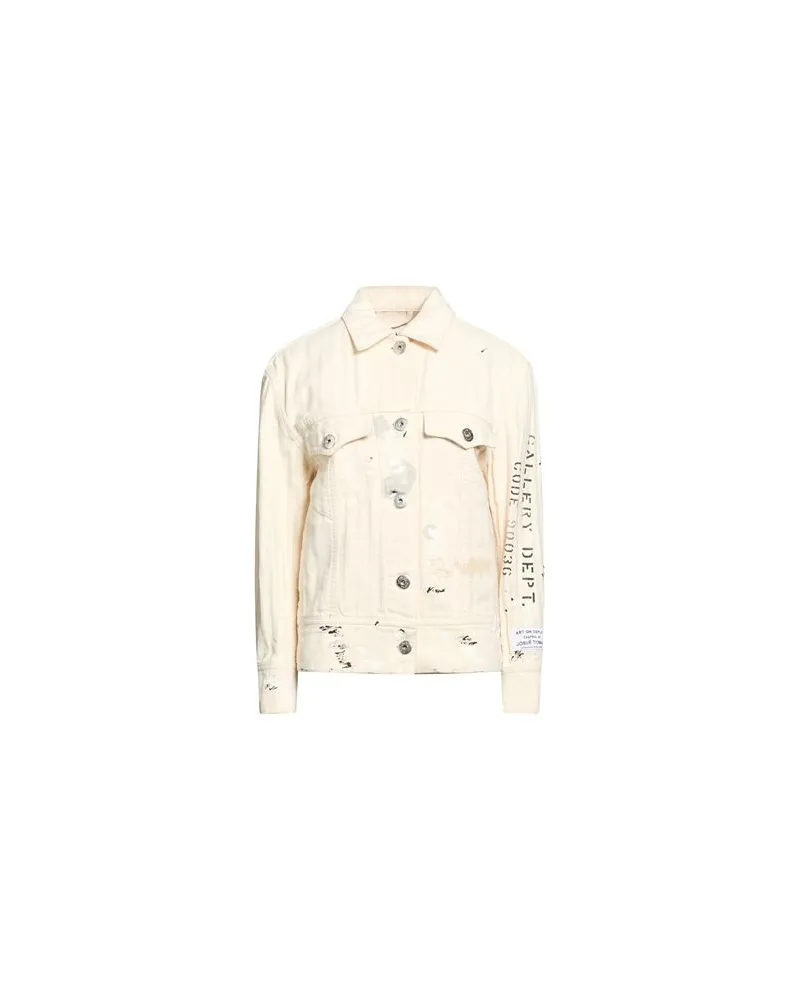 Lanvin GALLERY DEPT. X  - JACKEN & MÄNTEL - Jeansjacken/Mäntelauf YOOX.COM Cremeweiß