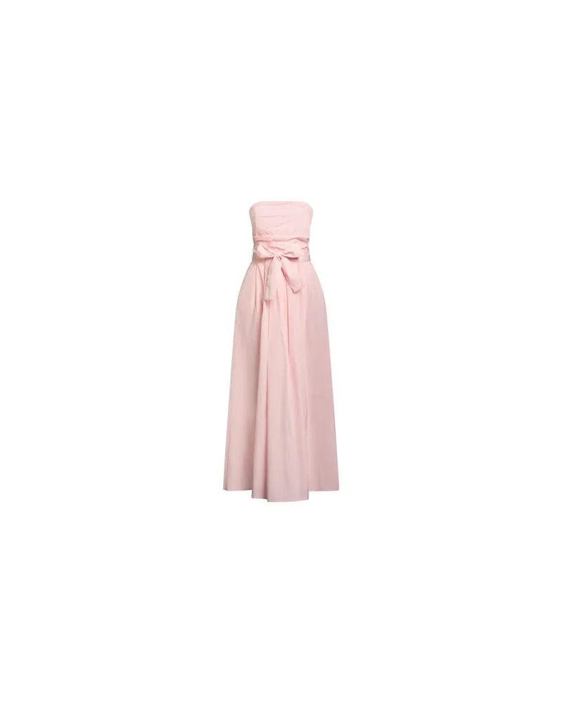 Caractère KLEIDER - Maxi-Kleiderauf YOOX.COM Hellrosa