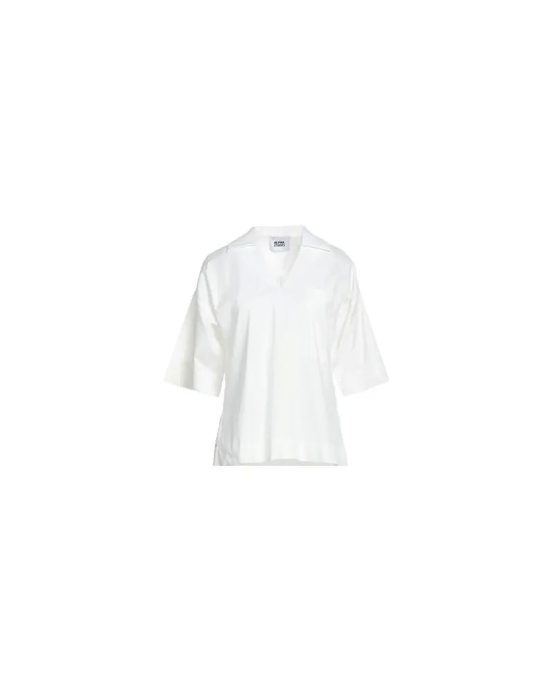 Alpha Studio TOPS - Topsauf YOOX.COM Elfenbein