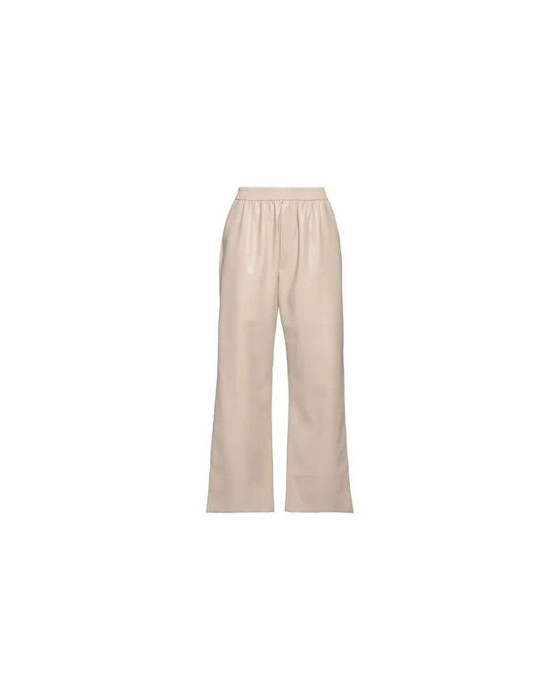 Nanushka HOSEN & RÖCKE - Hosenauf YOOX.COM Beige