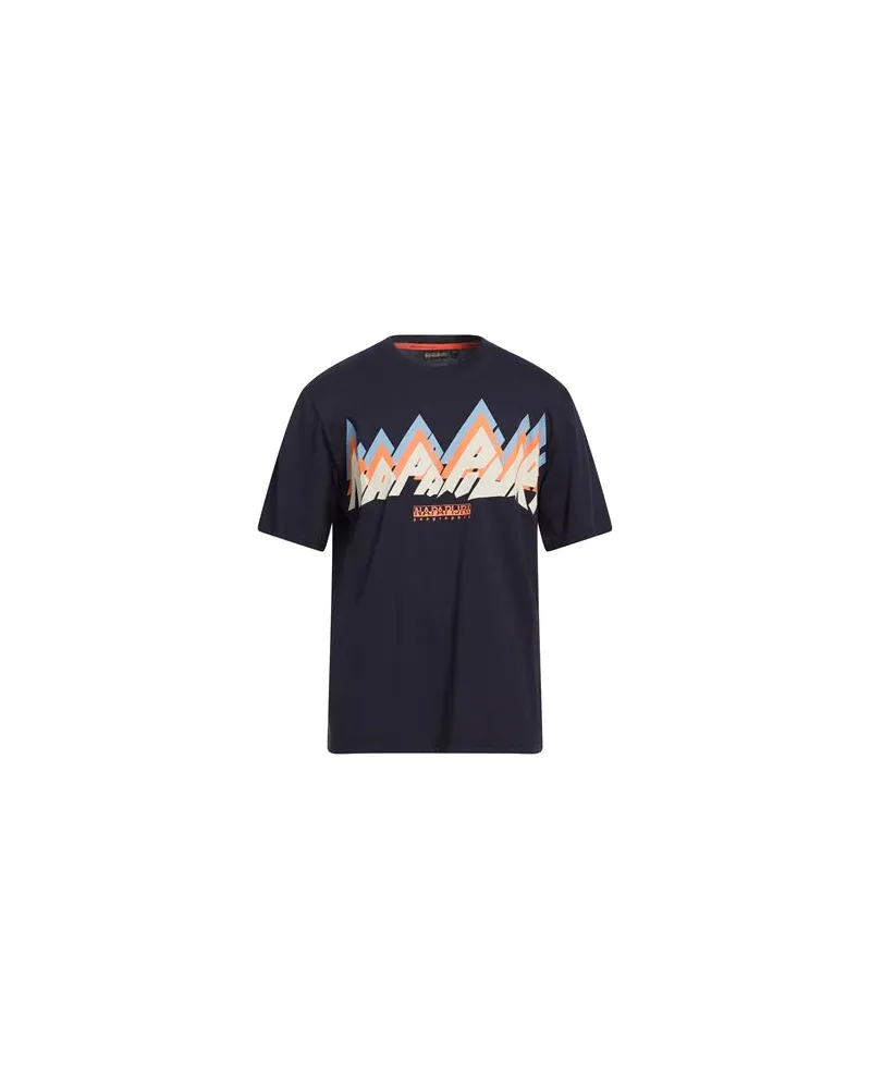 Napapijri S-FIEMME SS - TOPS - T-shirtsauf YOOX.COM Marineblau