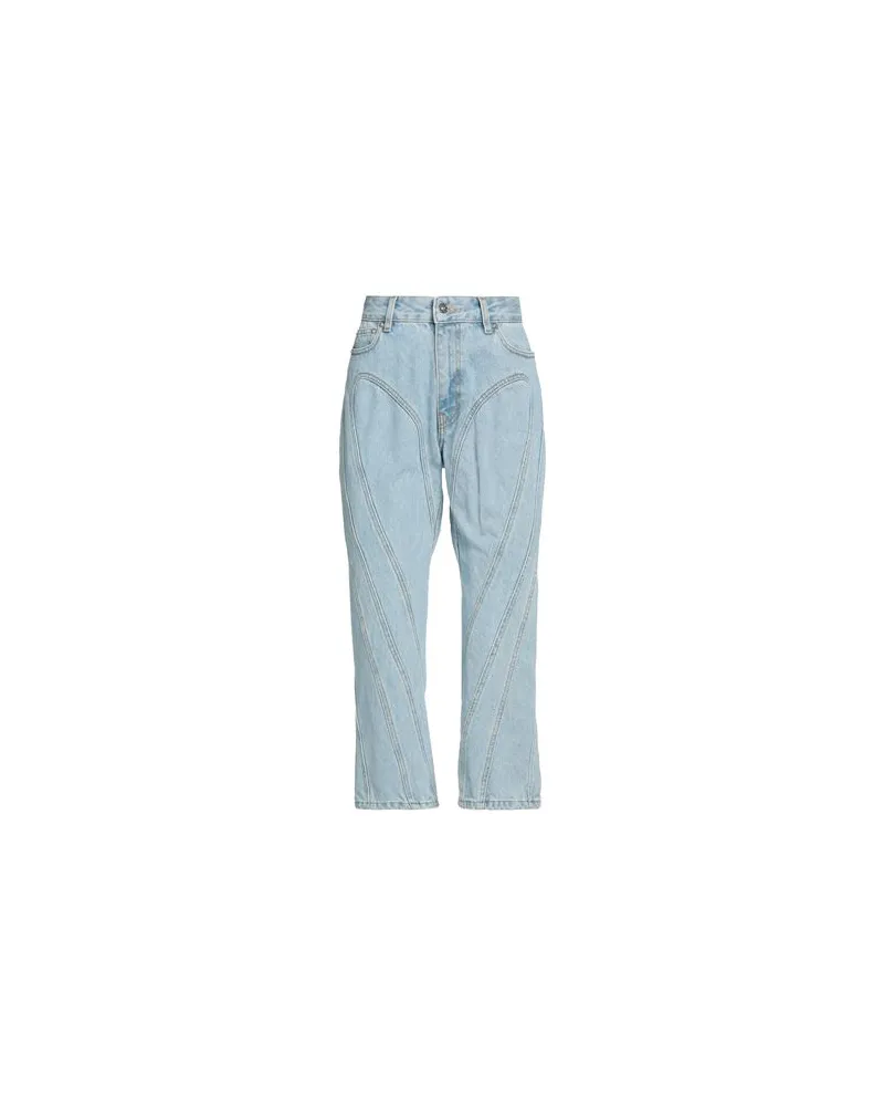 Thierry Mugler HOSEN & RÖCKE - Jeanshosenauf YOOX.COM Blau