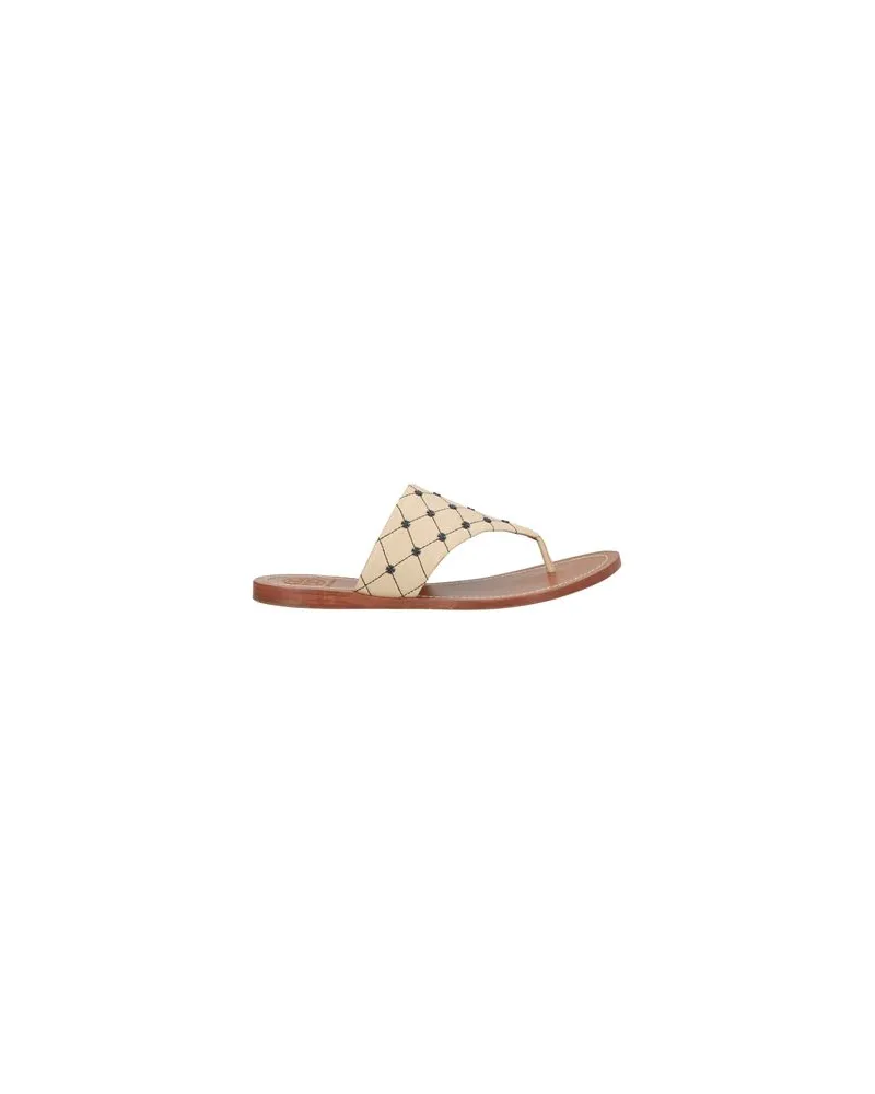 Tory Burch SCHUHE - Zehentrennerauf YOOX.COM Cremeweiß