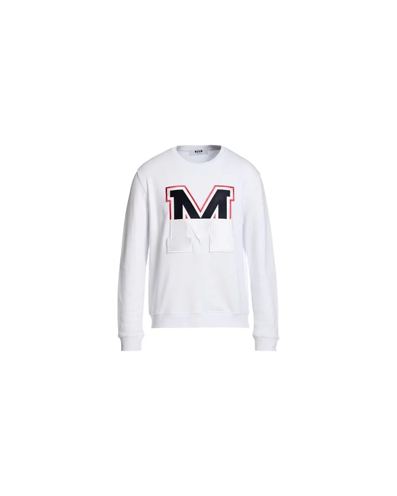 MSGM TOPS - Sweatshirtsauf YOOX.COM Weiß