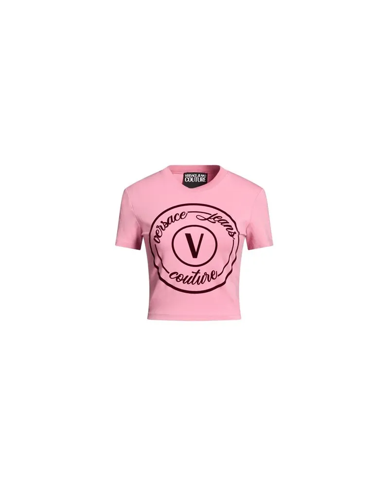 Versace Jeans TOPS - T-shirtsauf YOOX.COM Rosa