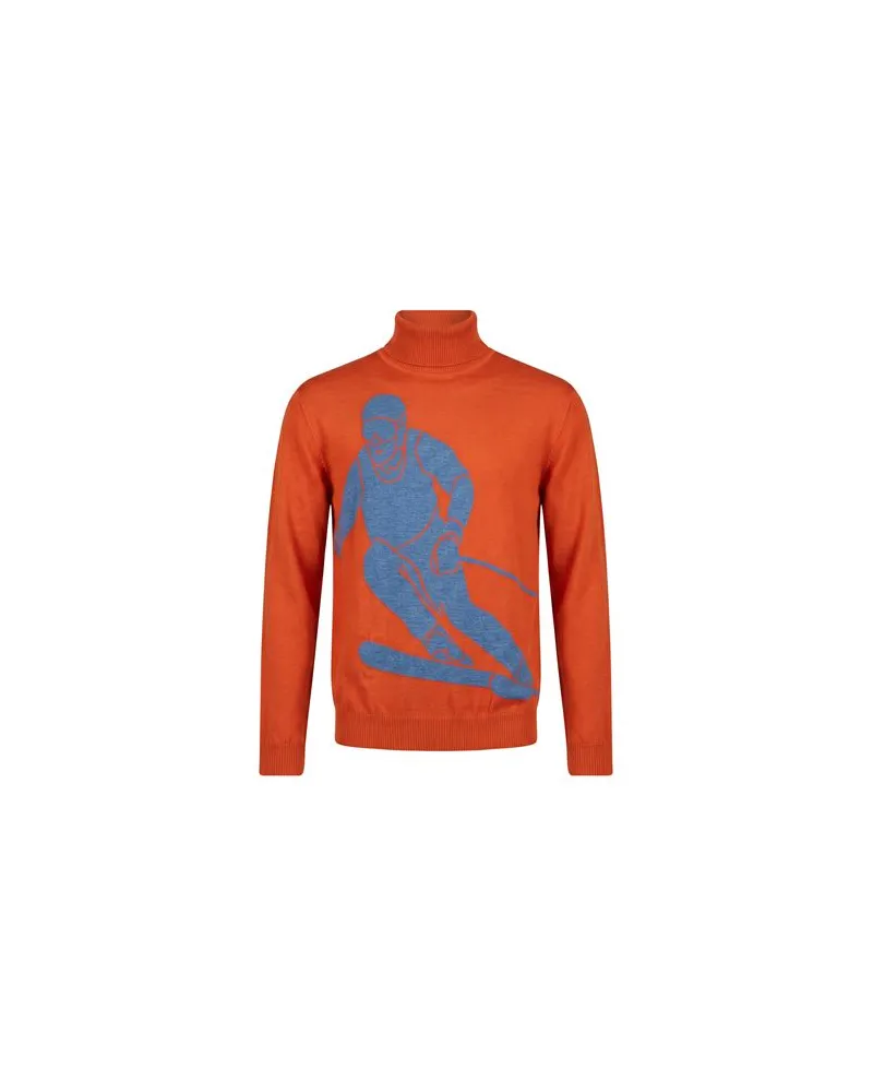 Bikkembergs STRICKWAREN - Rollkragenpulloverauf YOOX.COM Orange