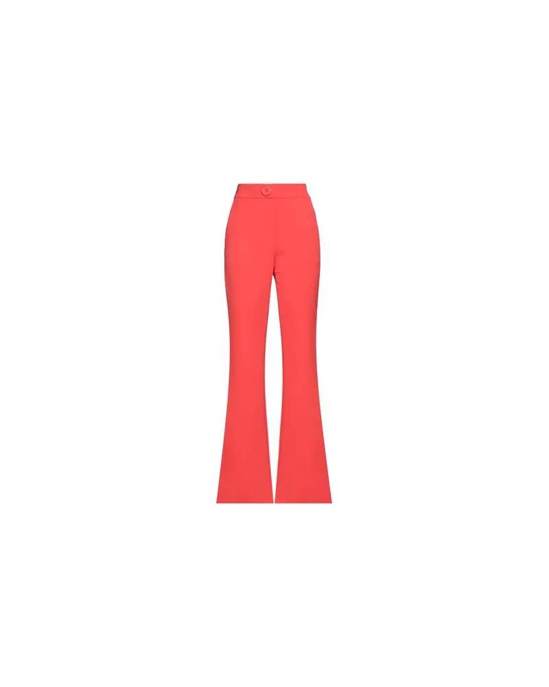 Moschino HOSEN & RÖCKE - Hosenauf YOOX.COM Rot