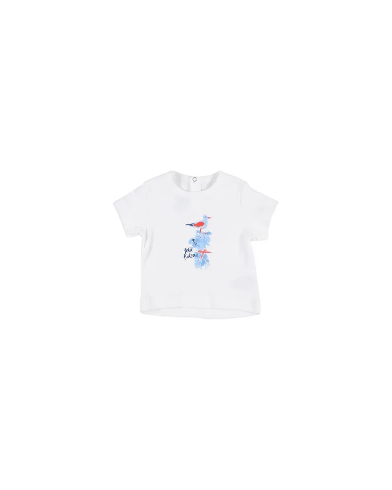 Petit Bateau TOPS - T-shirtsauf YOOX.COM Weiß