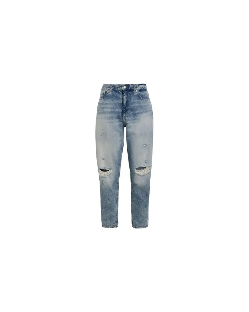 Calvin Klein HOSEN & RÖCKE - Jeanshosenauf YOOX.COM Blau