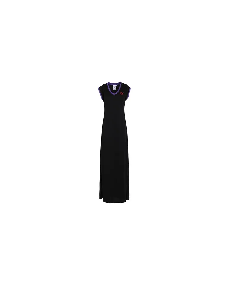 Puma x DUA LIPA Dress  - KLEIDER - Maxi-Kleiderauf YOOX.COM Schwarz