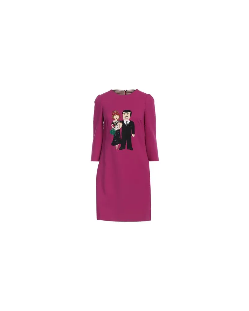Dolce & Gabbana KLEIDER - Mini-Kleiderauf YOOX.COM Purpur