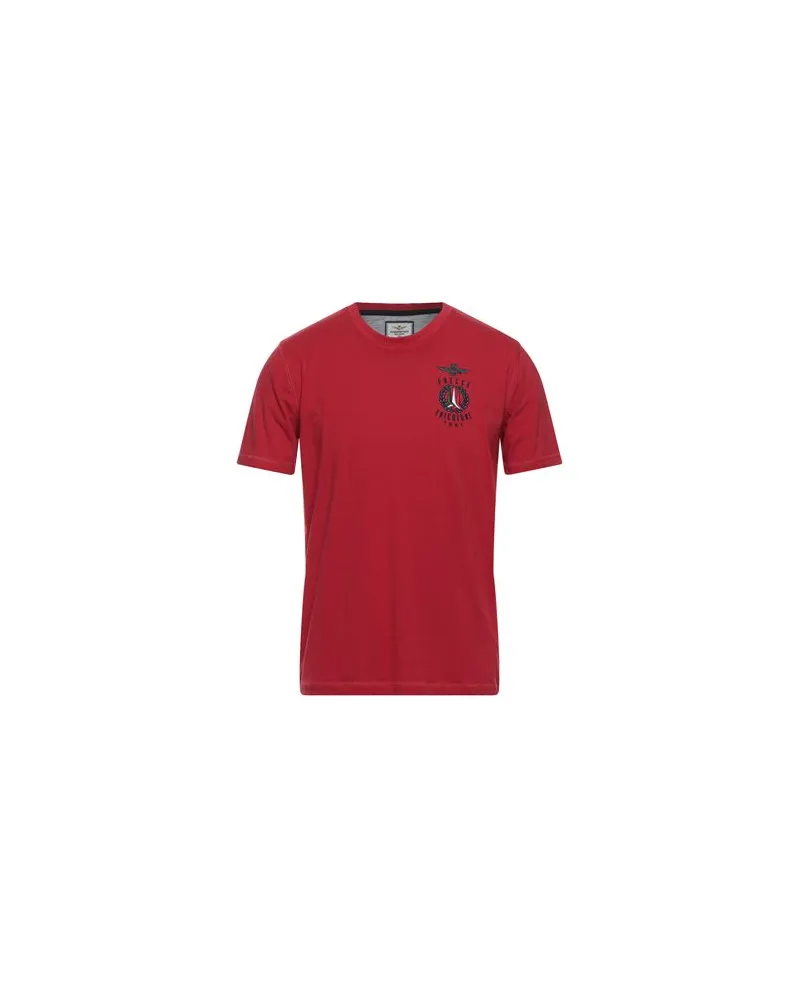 Aeronautica Militare TOPS - T-shirtsauf YOOX.COM Rot